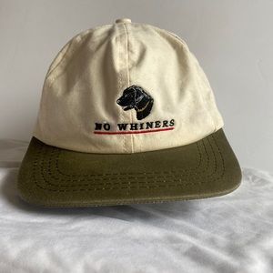 Filson No Whiners Dog baseball hat